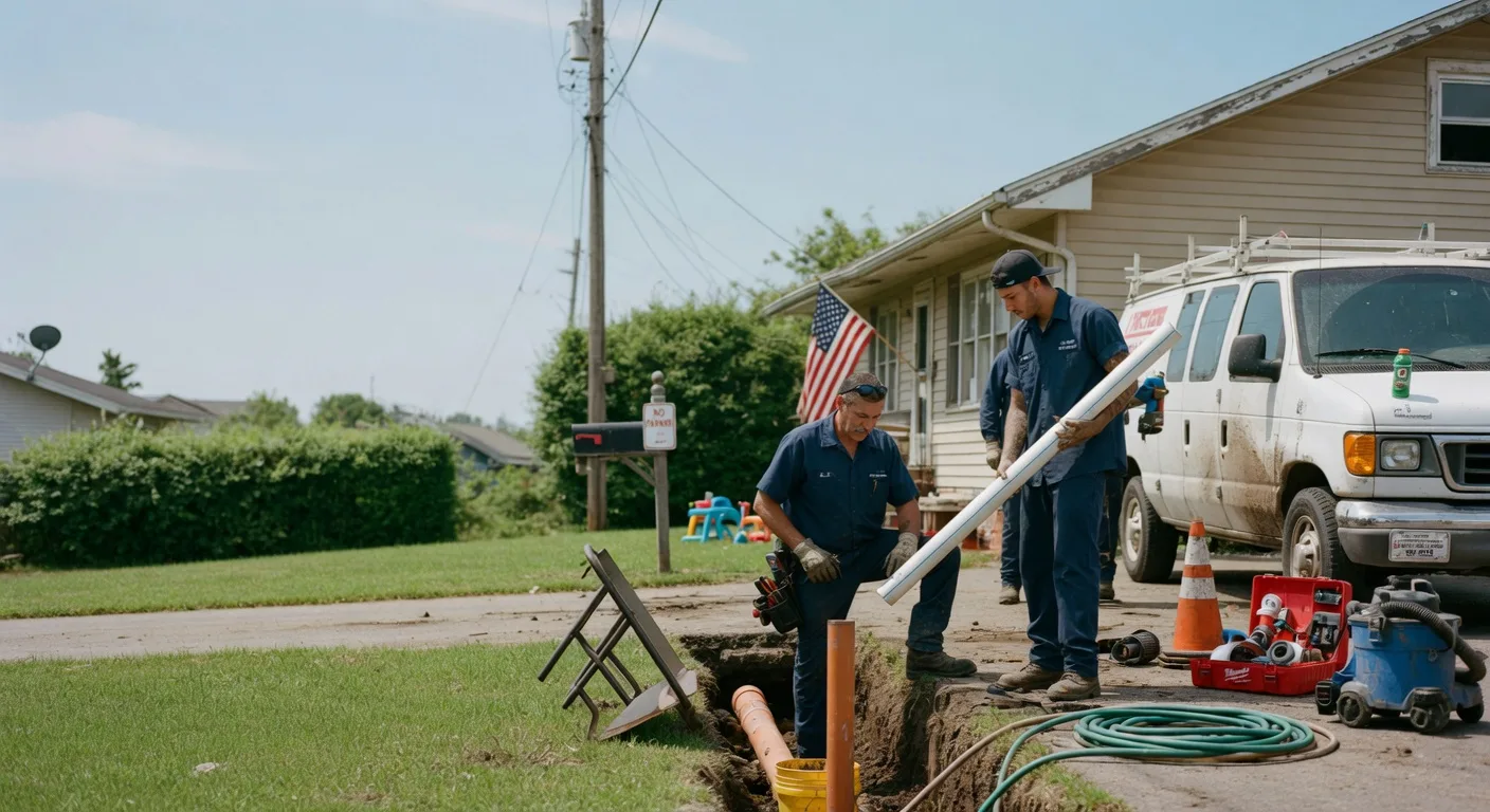 Clogged Drain Repair in Orlinda, TN
